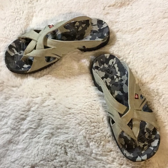 ECCO Slip On Water Flip Flop Shoes size 36 - Picture 2 of 16
